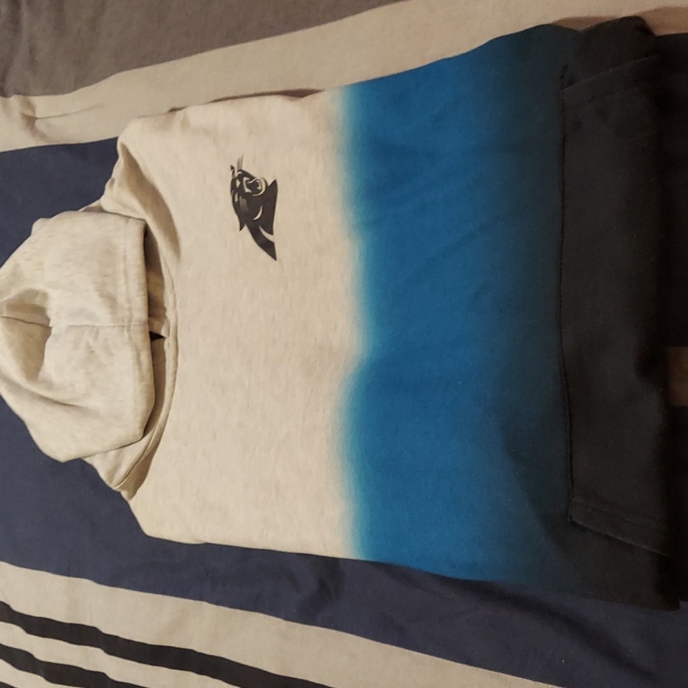 Panthers Hoodie tee Size S